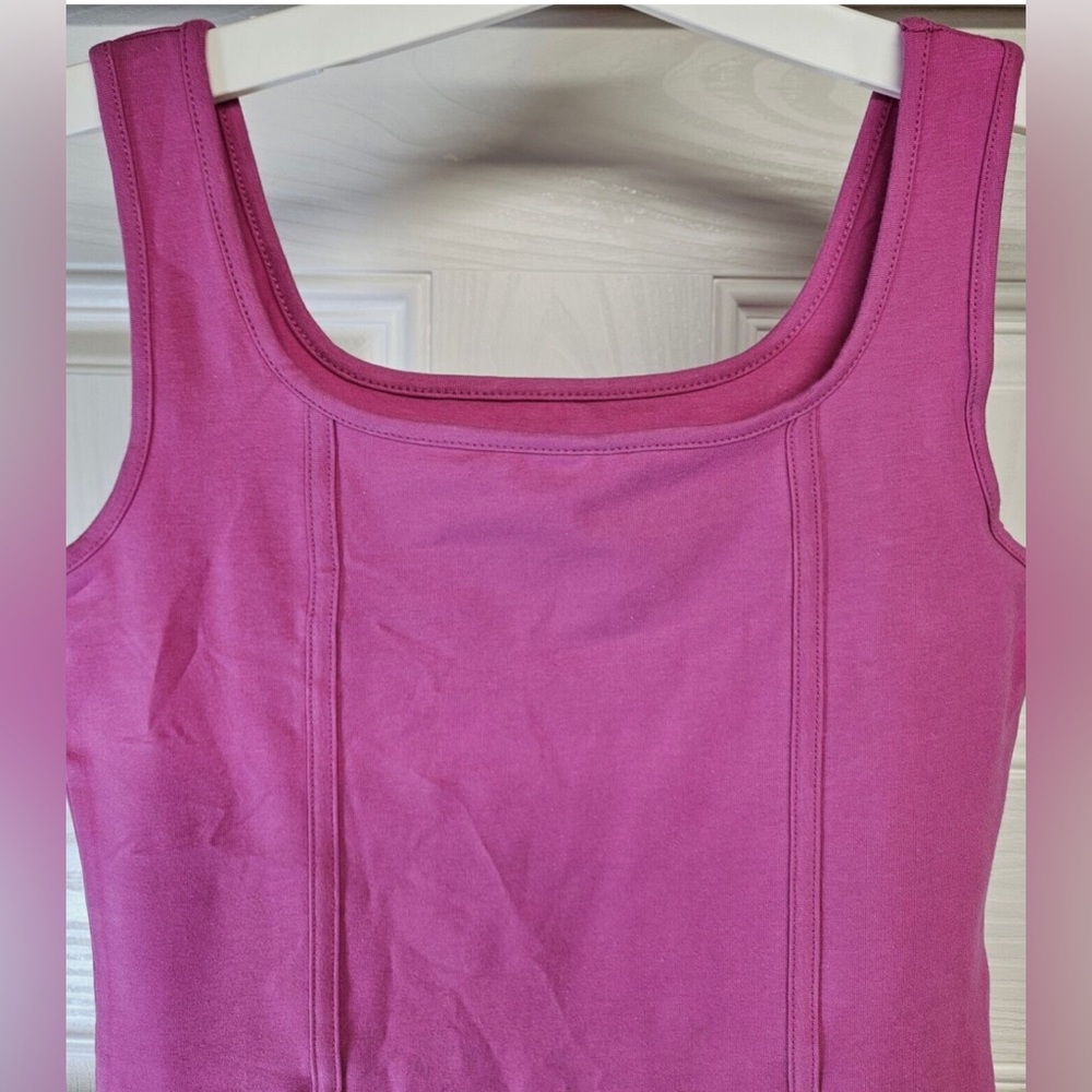 Women’s Wild Fable Seamed Bodycon Sleeveless Dress Magenta - Picture 6 of 6